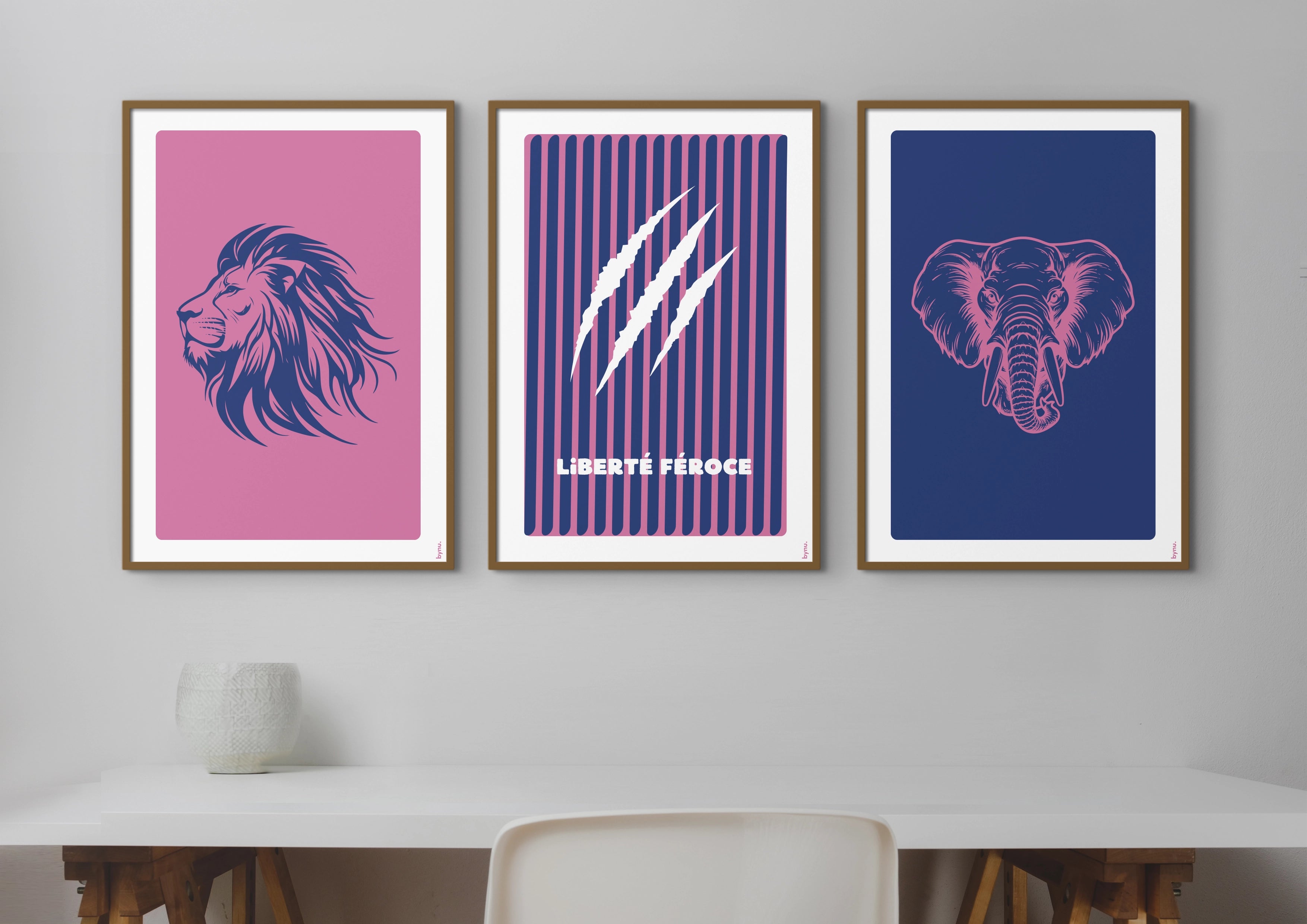 Affiche "Liberté féroce"