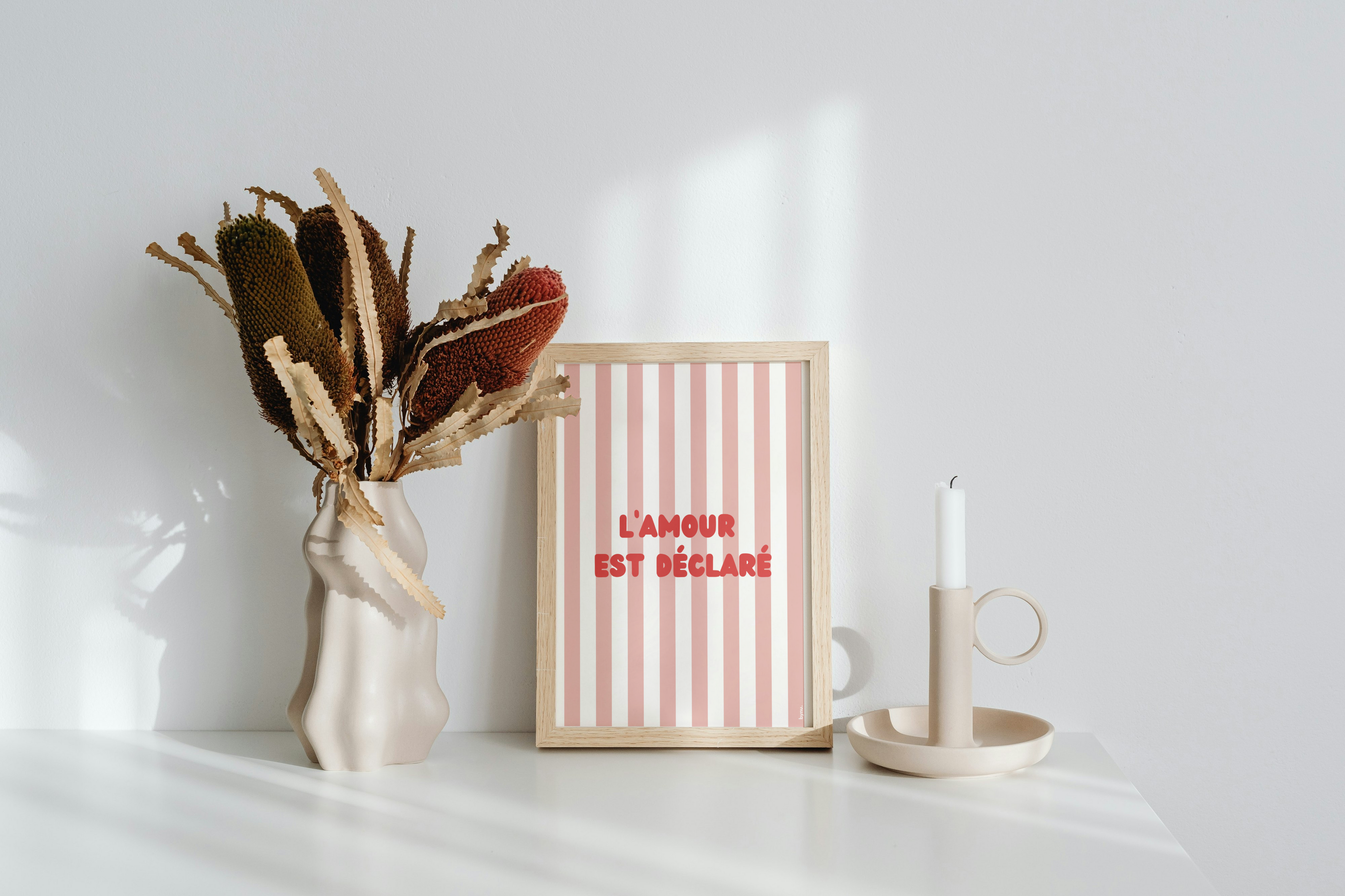 Affiche "L'amour est déclaré"