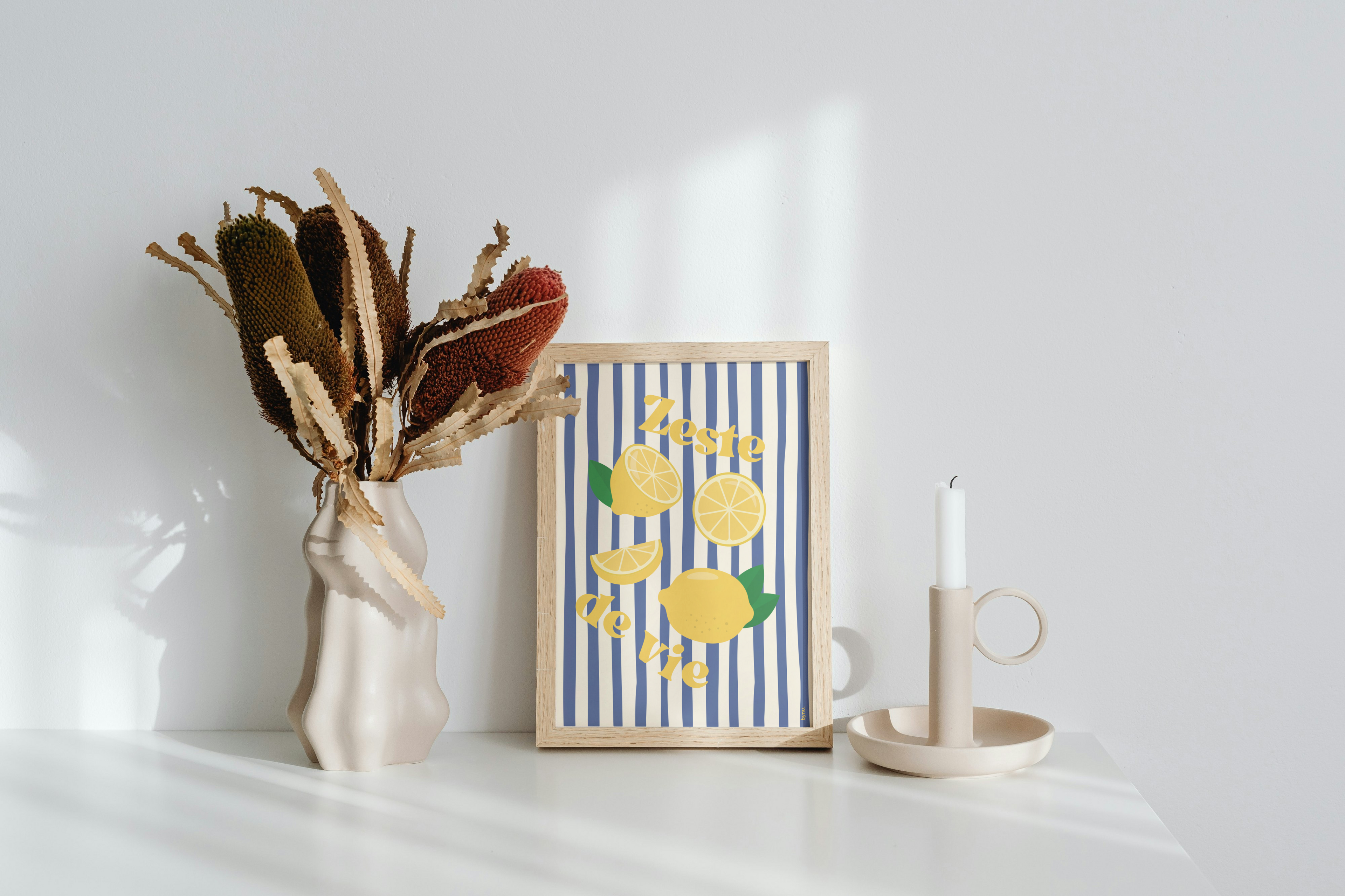 Affiche "Zeste de vie"