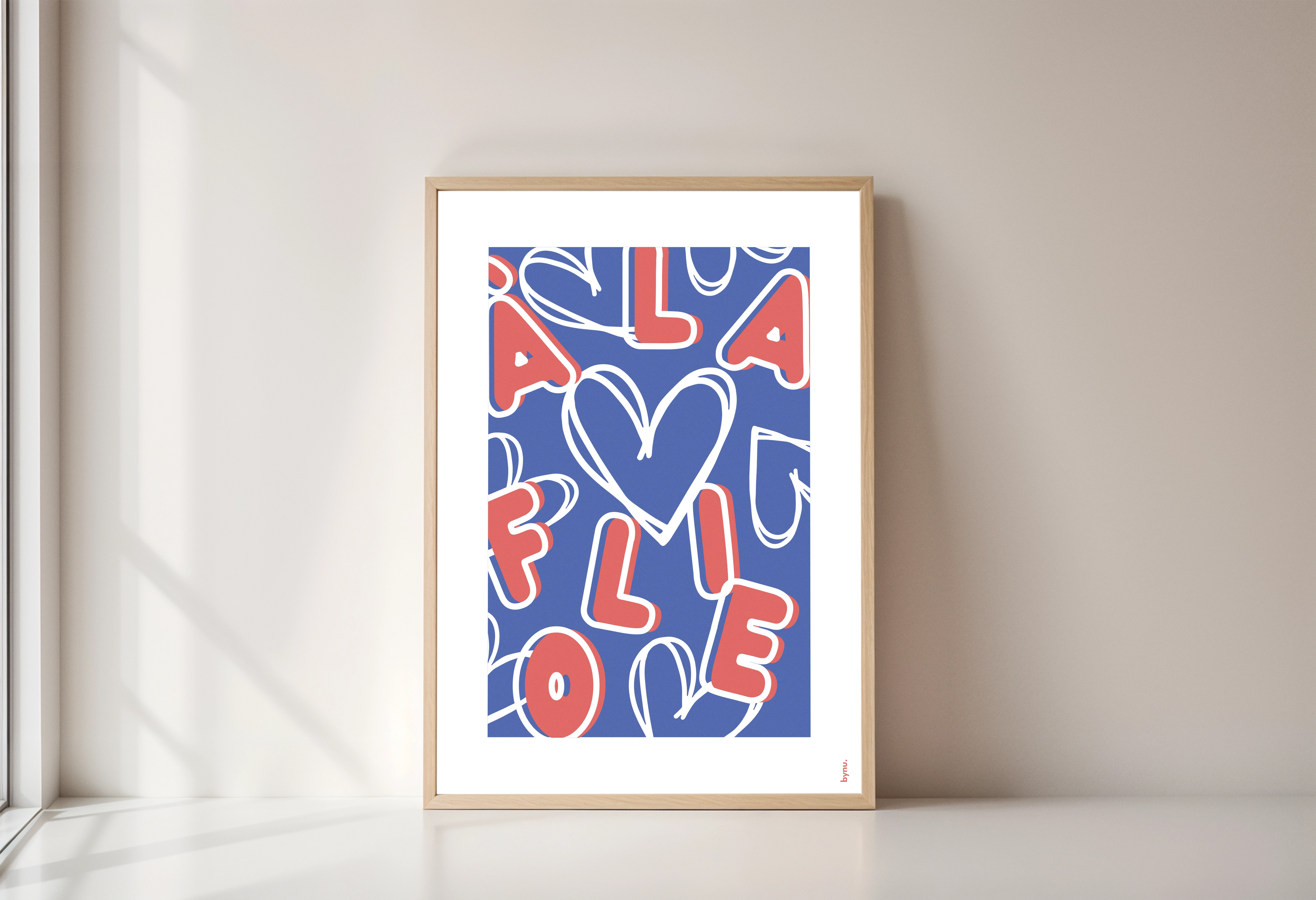 Affiche "À la folie"