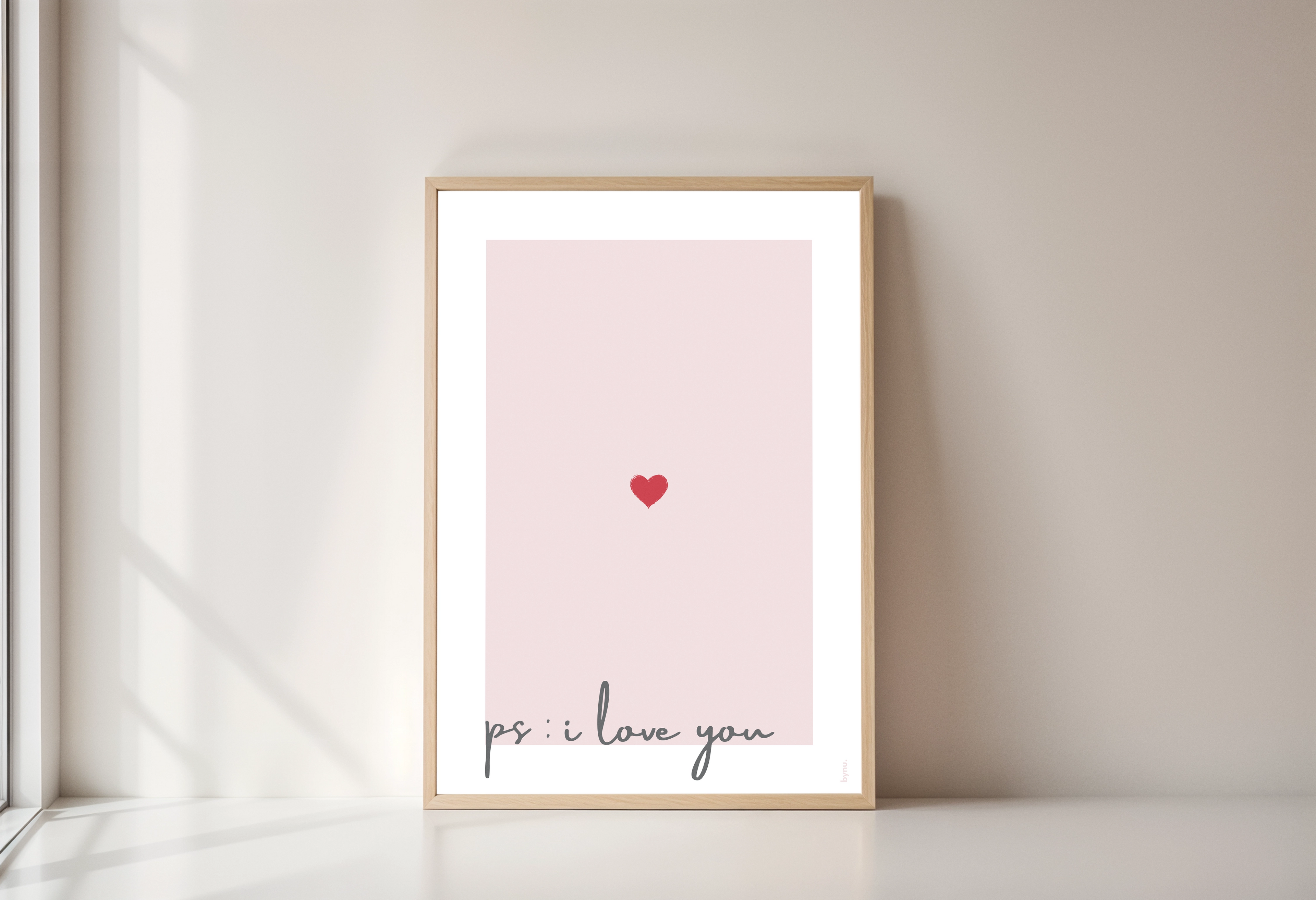 Affiche "ps : I love you"