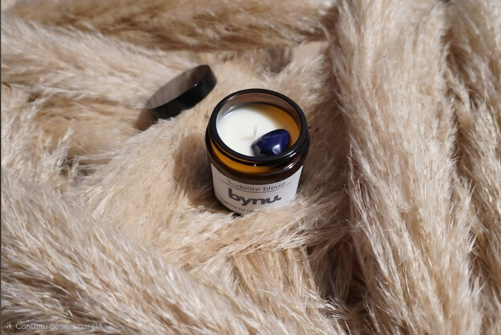 Bougies pierre de Lithothérapie