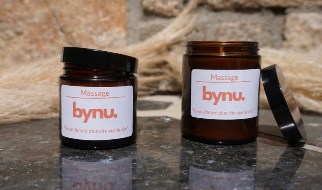 Bougie de Massage – Orange Douce