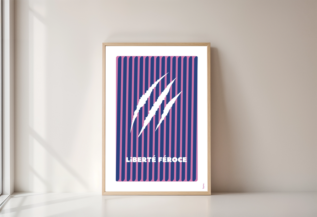 Affiche "Liberté féroce"