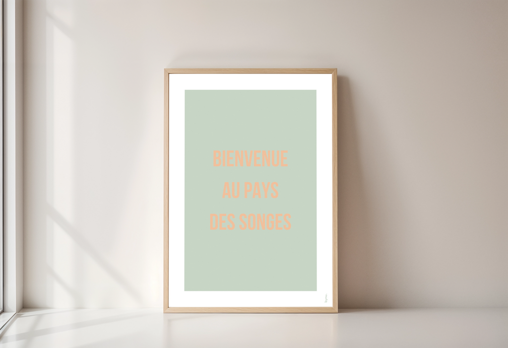 Affiche "Bienvenue au pays des songes"