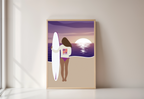 Affiche "Sunset by Bynu."