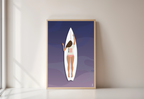 Affiche "Surf by Bynu."