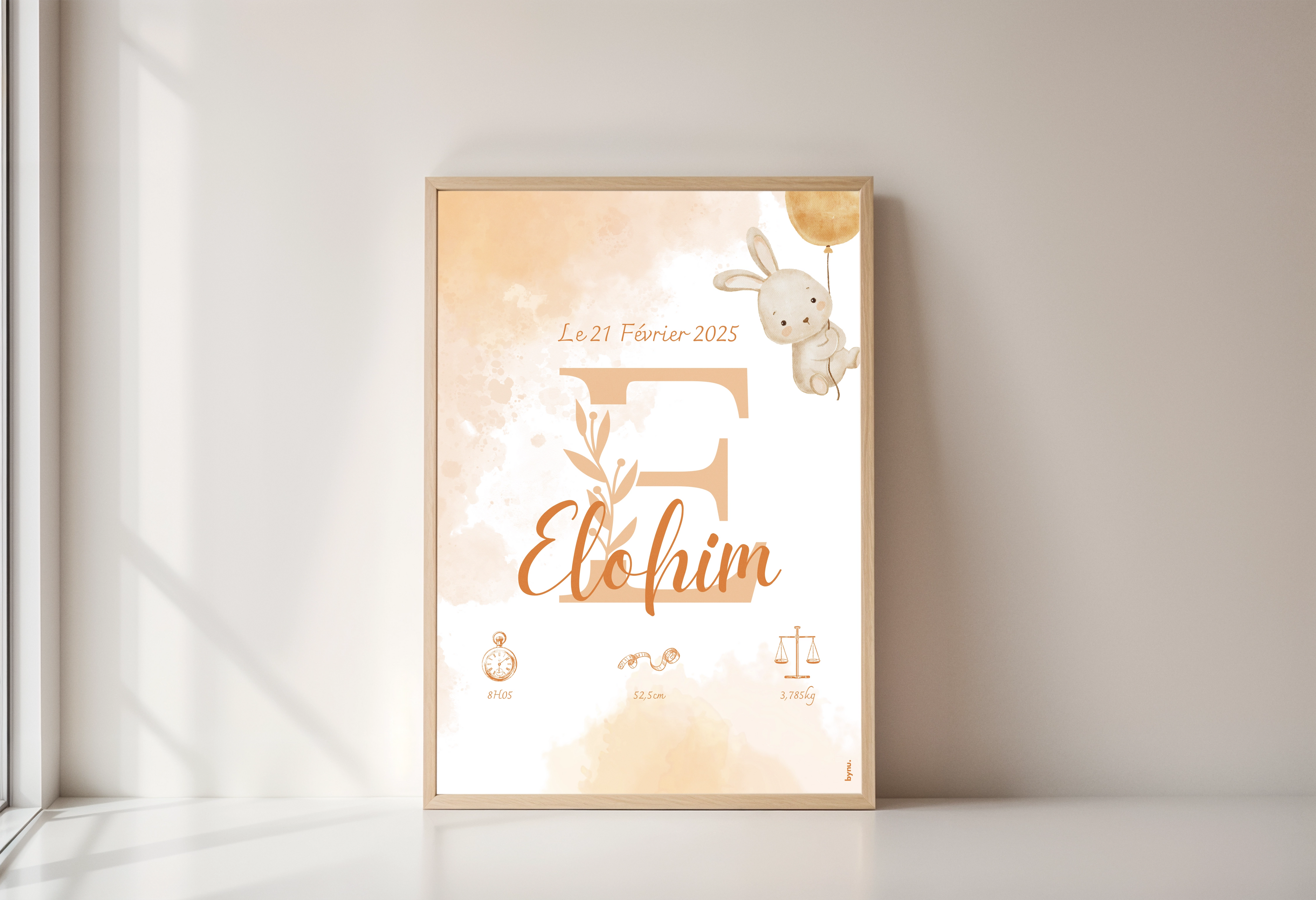 Affiche naissance