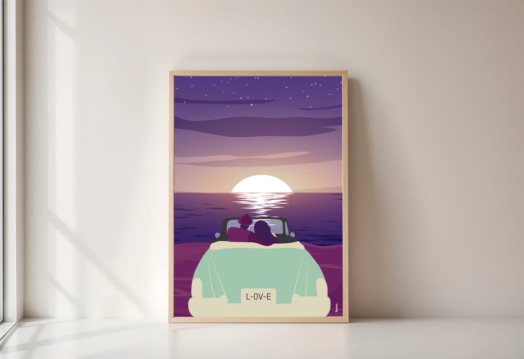 Affiche "L-0V-E"